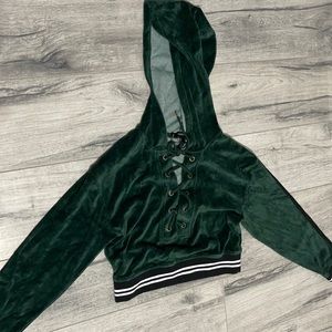 Cropped hoodie